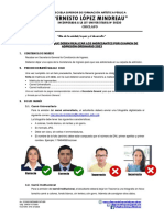 Procedimientos Matrícula - Ingresantes Admisión Ordinario PDF
