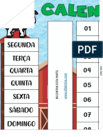 Calendario Interativo Banner PDF