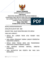 Penutupan Pendidikan Dan Pelatihan Berbasis Kompetensi (PBK) Mei 2023