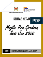 Kertas Kerja - Majlis MPG Sesi Jun 2020 PDF