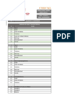 Checklist Pruebas Pre Apertura