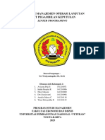Makalah - Kel 2 - EM-B - Linear Programing PDF