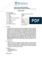 English I - Veterinary 2023-1 PDF