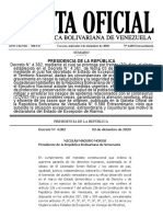 Decreto que prorroga Estado de Excepción de Alarma