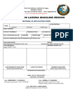 National ID Form
