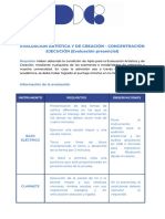 2022 CONCENTRACION EJECUCION EVALUACION ARTISTICA INSTRUMENTAL Evaluacion Presencial - Docx 5 PDF