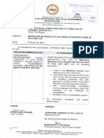 Merketing Materials On Dux Regulus Bearing Name of Dilg and Lga PDF