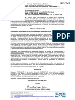 28.10.2020. 2020 00127 00 Auto Rechaza Demanda - Indebida Subsanacion PDF