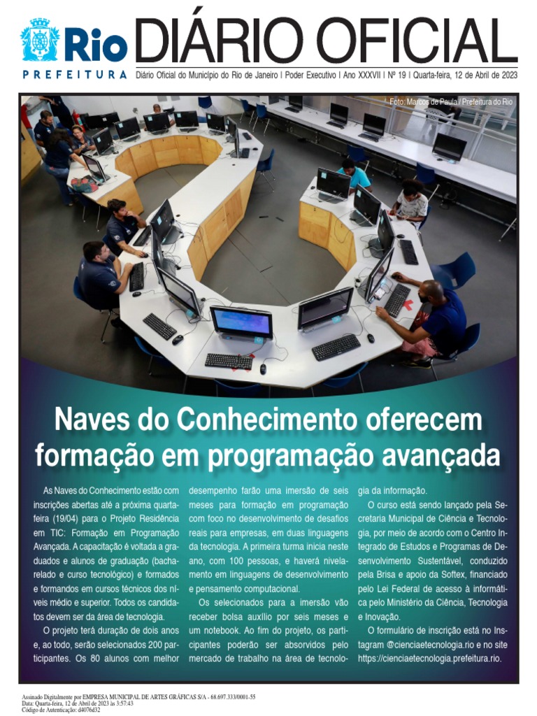 Rio de Janeiro 20230412 Completo PDF PDF