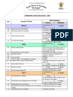 Calendario Civico Escolar - 2023 PDF
