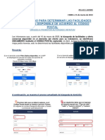 Bfg-Gce-C-2023005 Nuevo Proceso para Determinar Las Facilidades de La Oferta Disponible de Acuerdo Al Codigo Postal PDF