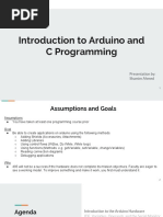 Intro To Arduino Programming