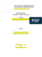 Esquema de Informe Académico