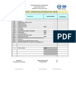 List Bangunan Irigasi