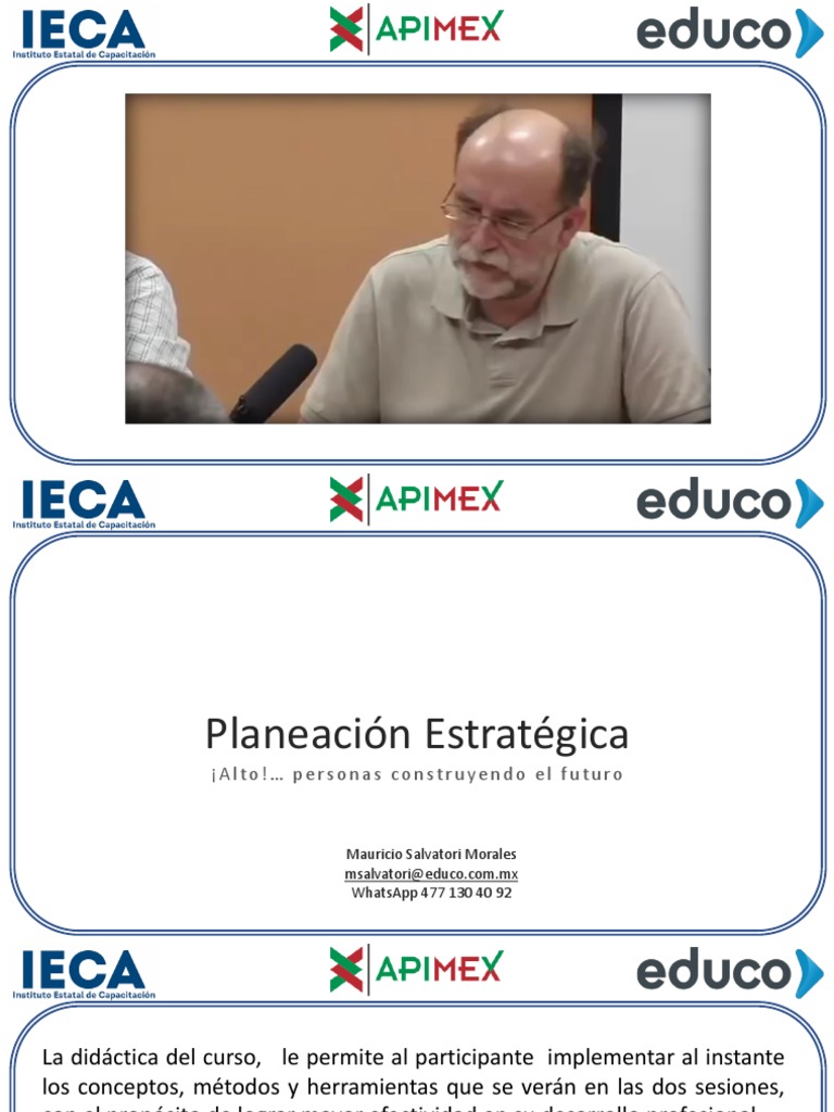 Planeación Estratégica para Competitividad | PDF | Crecimiento personal ...