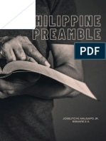 Philippine Preamble Analysis