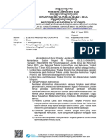 Surat Penyelenggaraan Lomba Desa Dan Kelurahan Tingkat Provinsi Bali Tahun 2023 PDF
