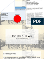 Lesson 2 The Great War and The US