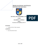 Probabilidad de obtener un puntaje total de 4 al lanzar un tetraedro regular