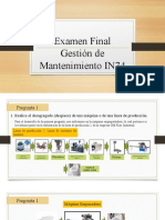 Examen Final Gestión de Mantenimiento IN74