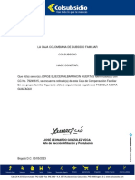 Certificado de Afilicacion PDF