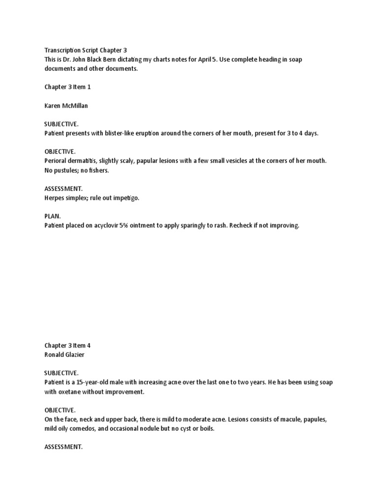 Chapter 3 Transcription Pdf