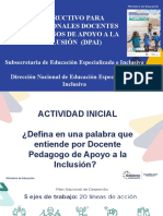 Docentes Pedagogos de Apoyo A La Inclusion - 2022