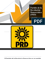 Partido de La Revolución Democrática (PRD)