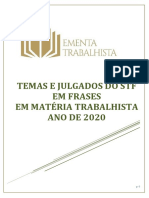 Informativo em Frases STF 2020 PDF