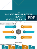 Bauang Diesel Power Plant Project Analysis