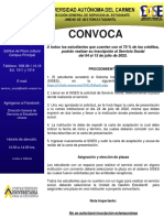 Convocatoria Servicio Social Agosto2022 PDF