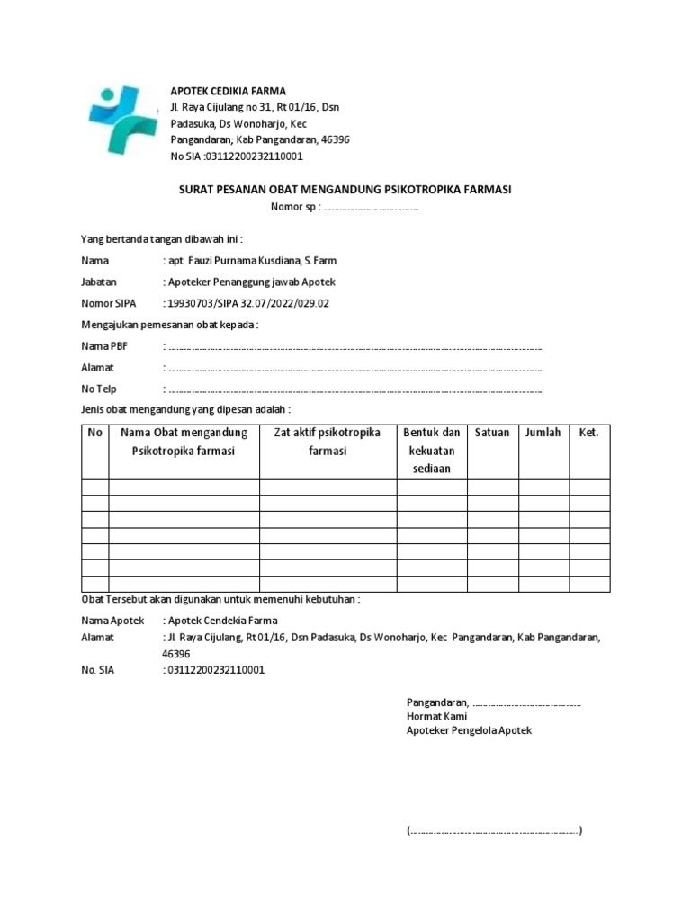 SP Psikotropika PDF | PDF