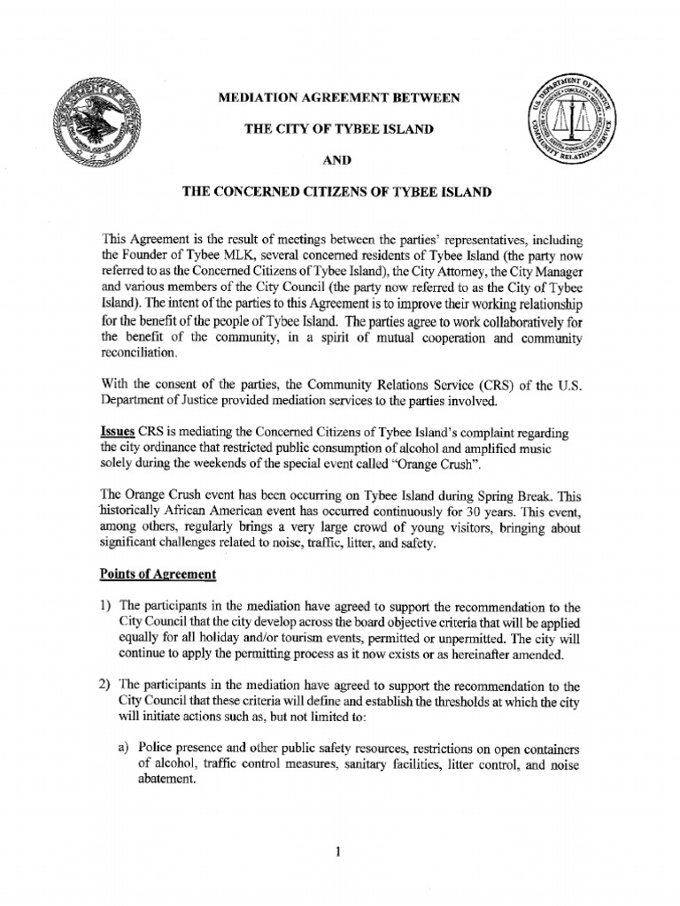 Tybee DOJ Agreement 2018 PDF