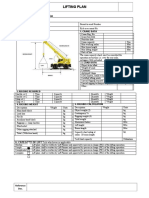 Lifting Plan Form