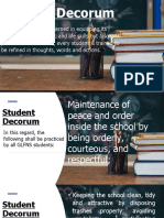 Student Decorum