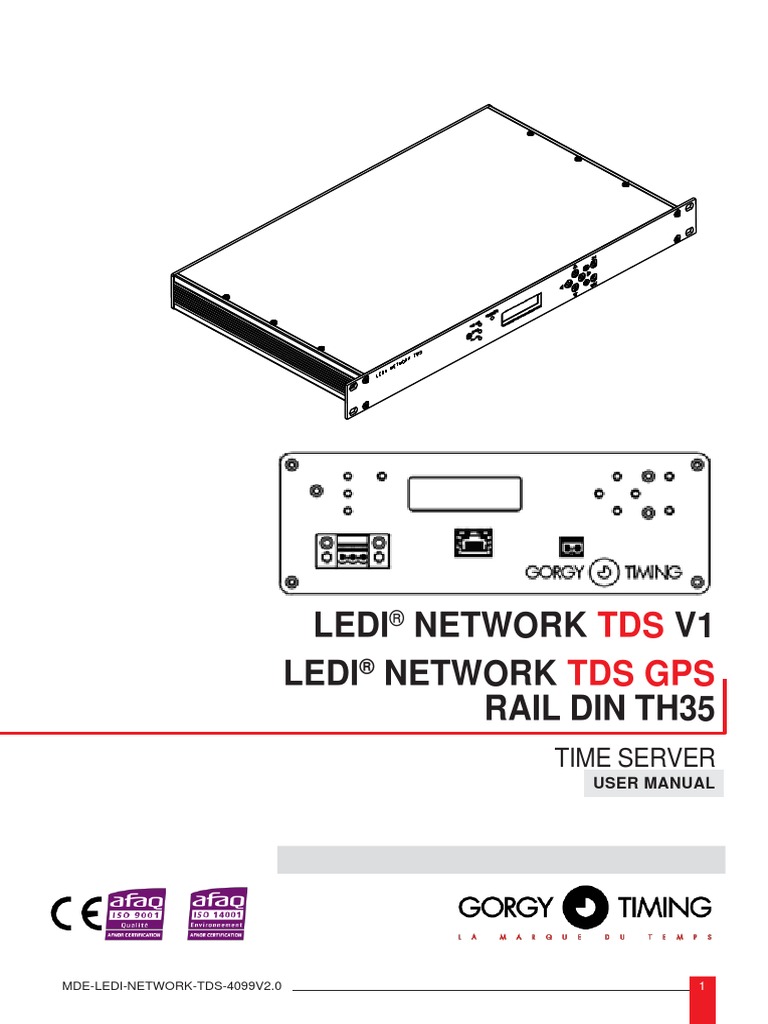 MDE LEDInetwork TDS 4099 UK | PDF | Ip Address | Computer Network