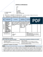 Sesion Organizamos Datos en Tablas de Frecuencia 4to Grado