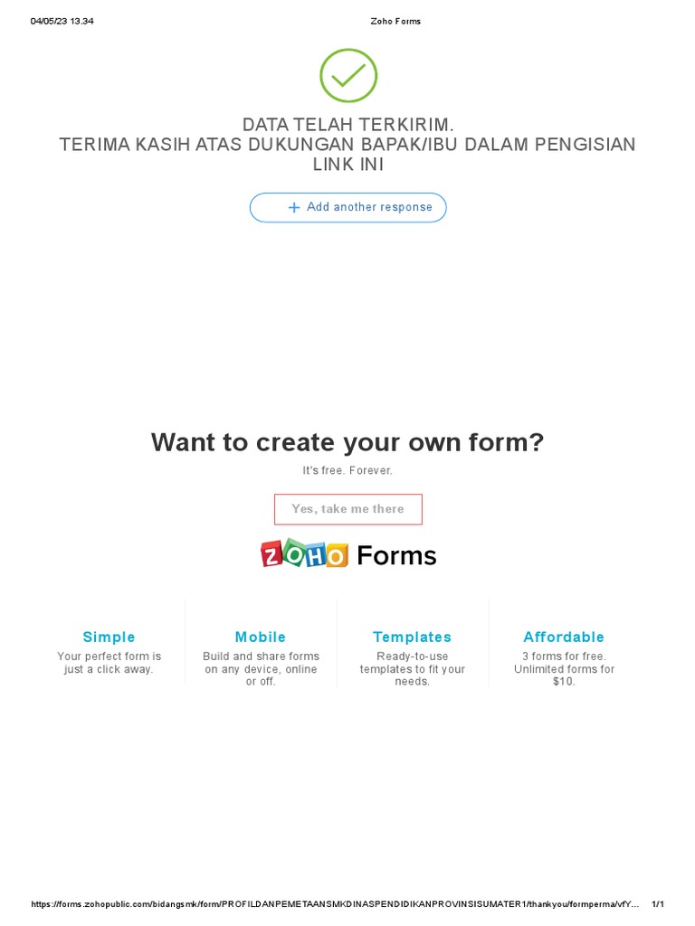 Zoho Forms pdf4 PDF PDF