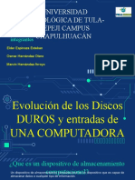 Evolucion de Discos Duros y Ranuras Del Cpu