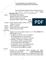 Tata Ibadah Pemberkatan Pernikahan Ricko Daeli & Roma Gultom