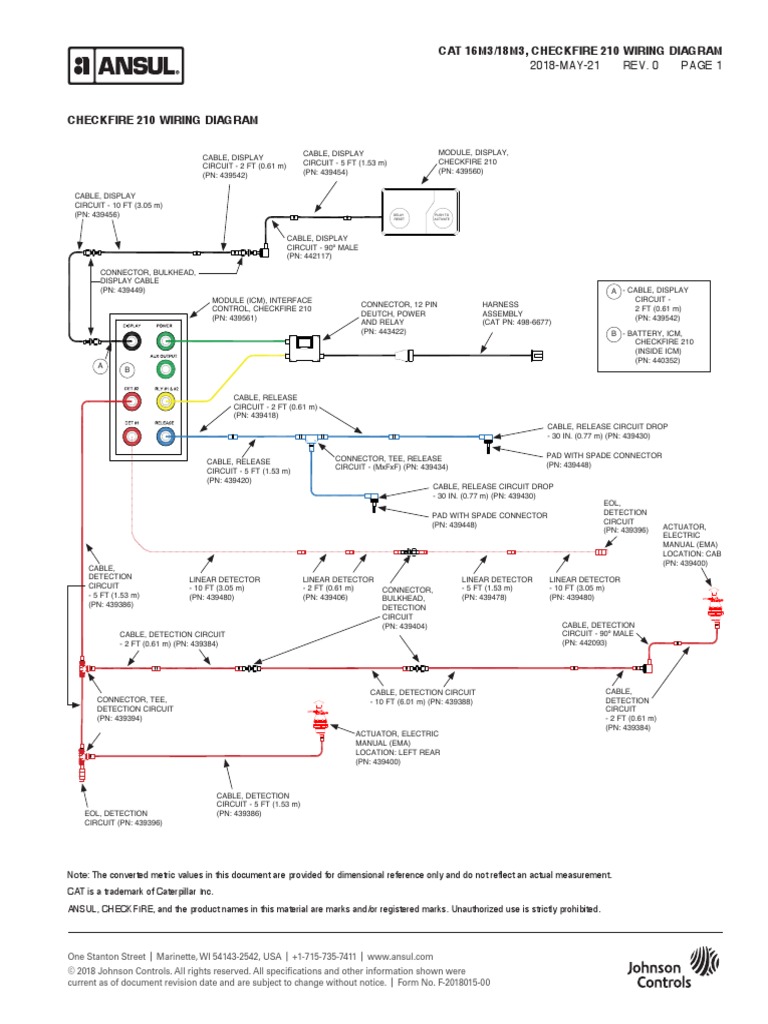 Wiring Diagram CAT 16 18 M3 ansul.pdf PDF