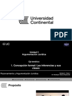 TEMA 5 - Concepción Formal - Las Inferencias y Sus Clases PDF