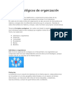 Niveles Ecológicos de Organización PDF