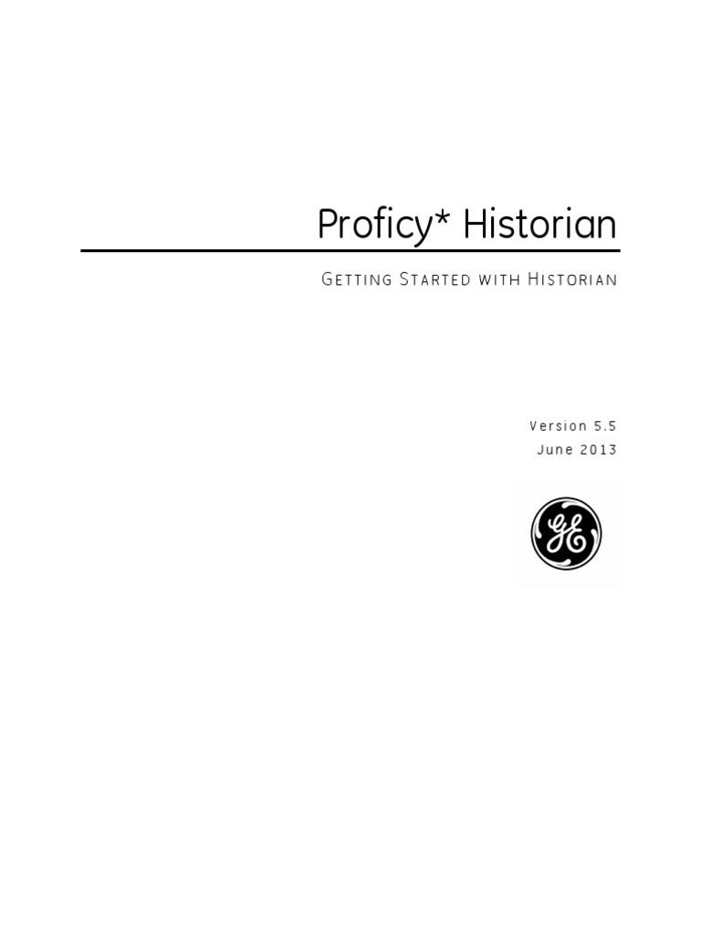 Hist55 Getting Started With Historian PDF | PDF