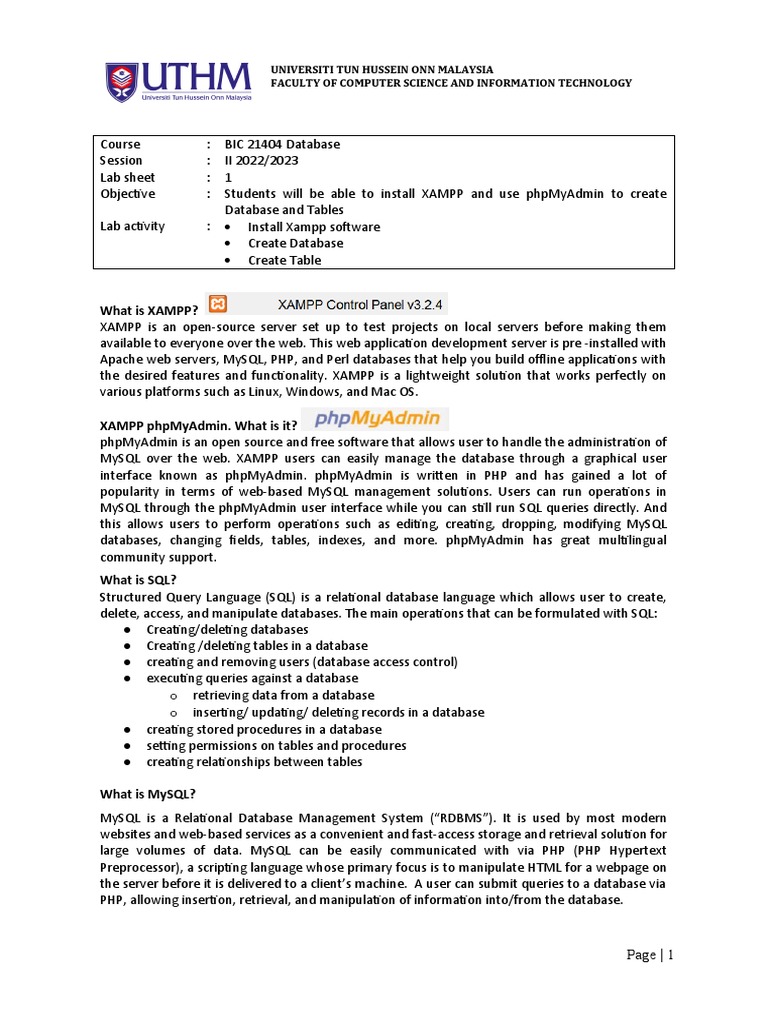 Labinstruction 01 Pdf