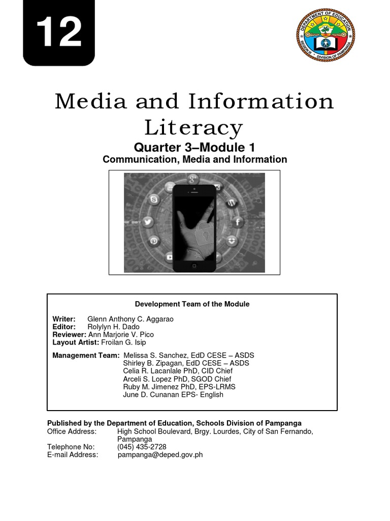 Media and Information Literacy Week 1 PDF | PDF | Communication ...