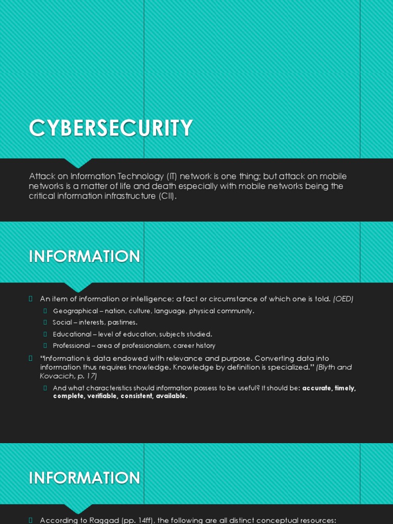 Cybersecurity PDF | PDF | Security | Computer Security