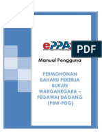 Manual Pengguna Permohonan Pegawai Dagang