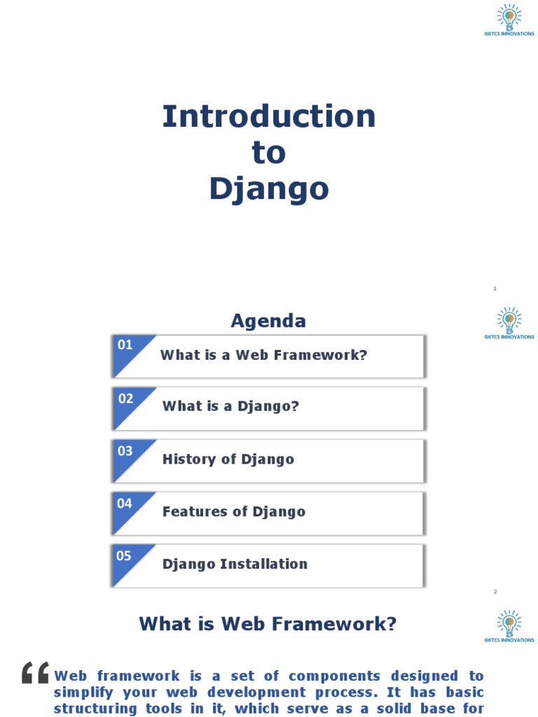 1 - Introduction To Django Model and Database PDF | PDF | Computers