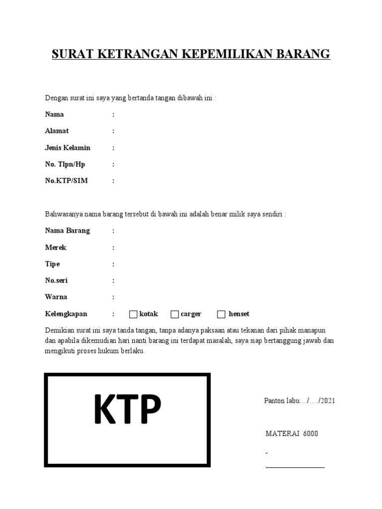 surat-keterangan-kepemilikan-barang-pdf
